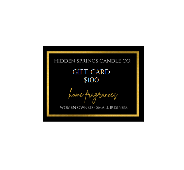 E-Gift Card-Hidden Springs Candle Co