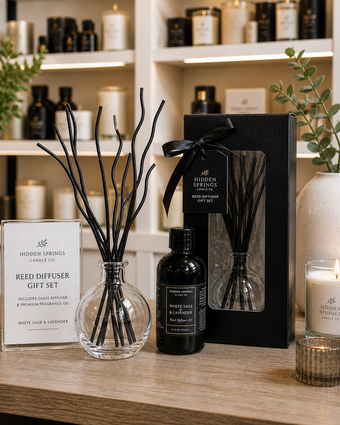 Spherical Glass Diffuser Set