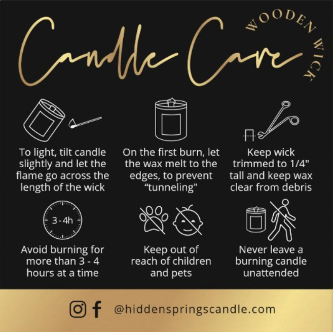 Sugared Chestnut-Hidden Springs Candle Co