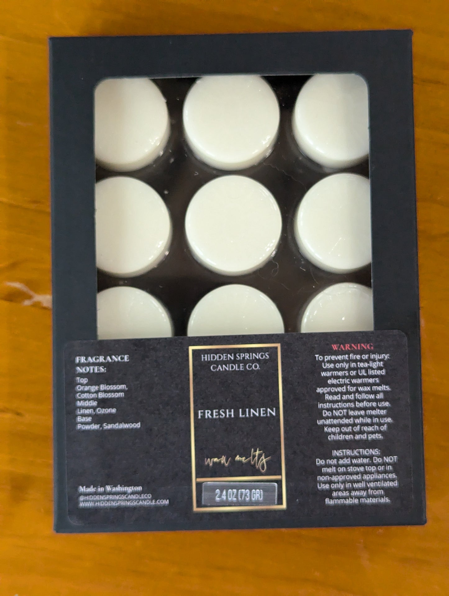 Fresh Linen Wax Melts
