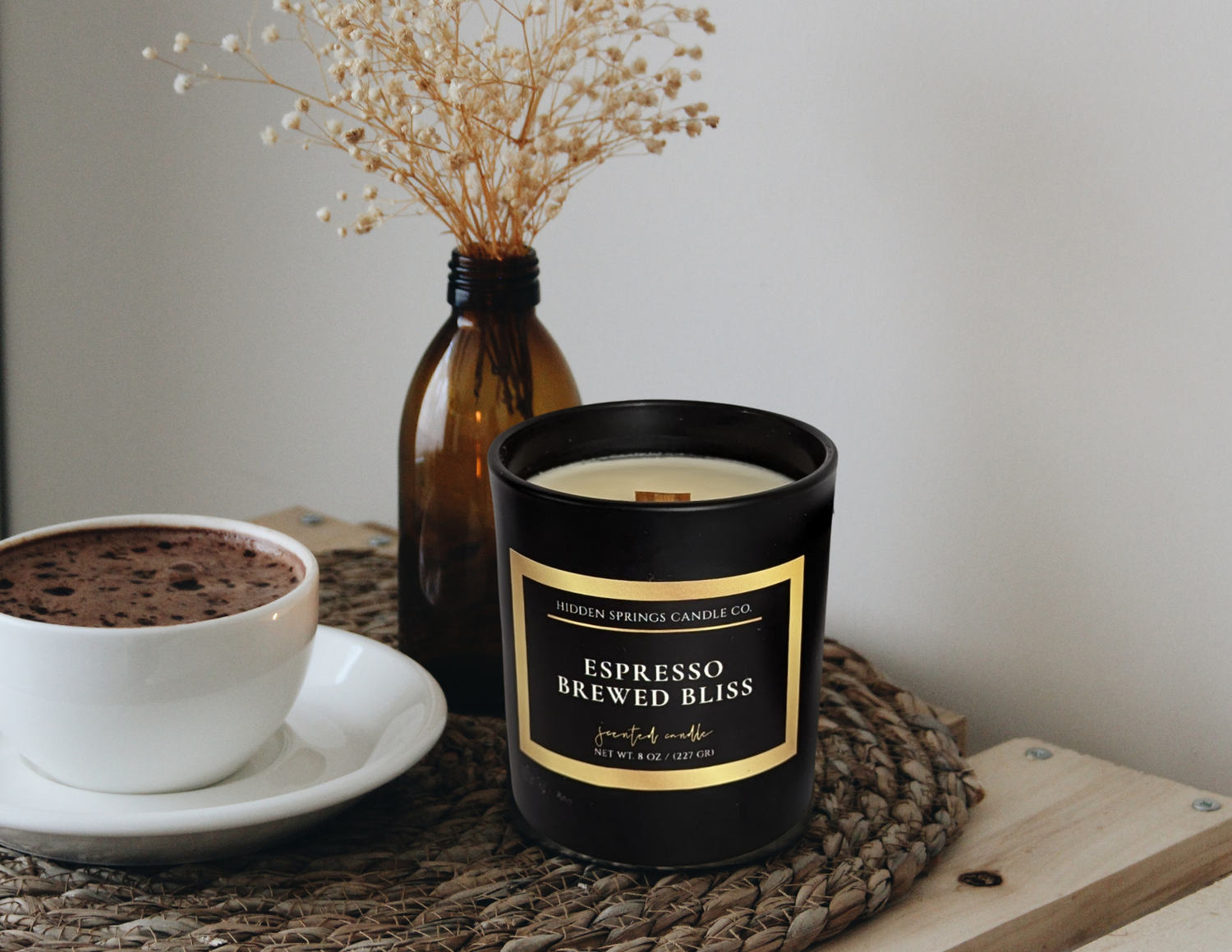 11 OZ LUXURY CRACKLING WICK CANDLES
