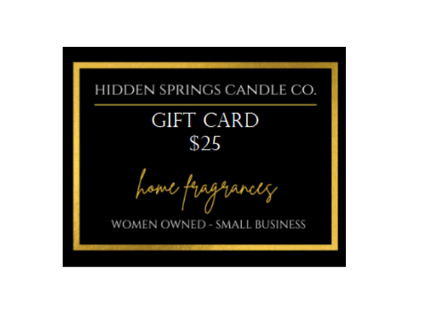 E-Gift Card-Hidden Springs Candle Co