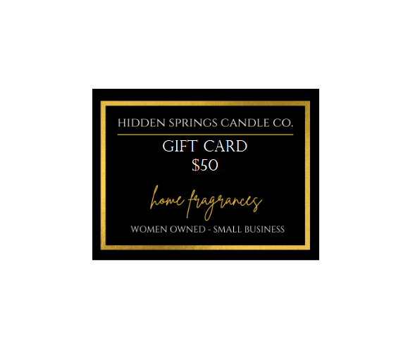 E-Gift Card-Hidden Springs Candle Co
