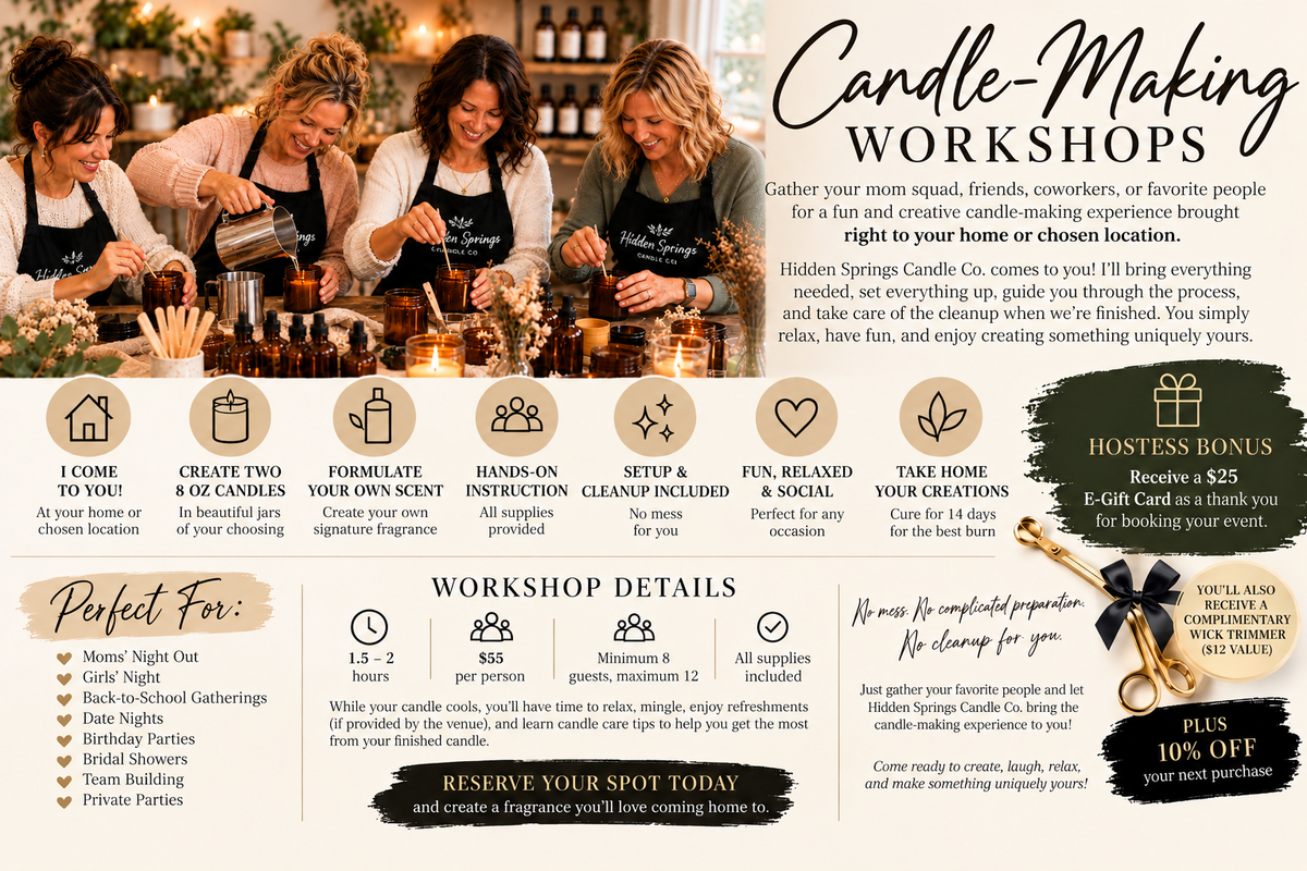 Candle Making Workshop