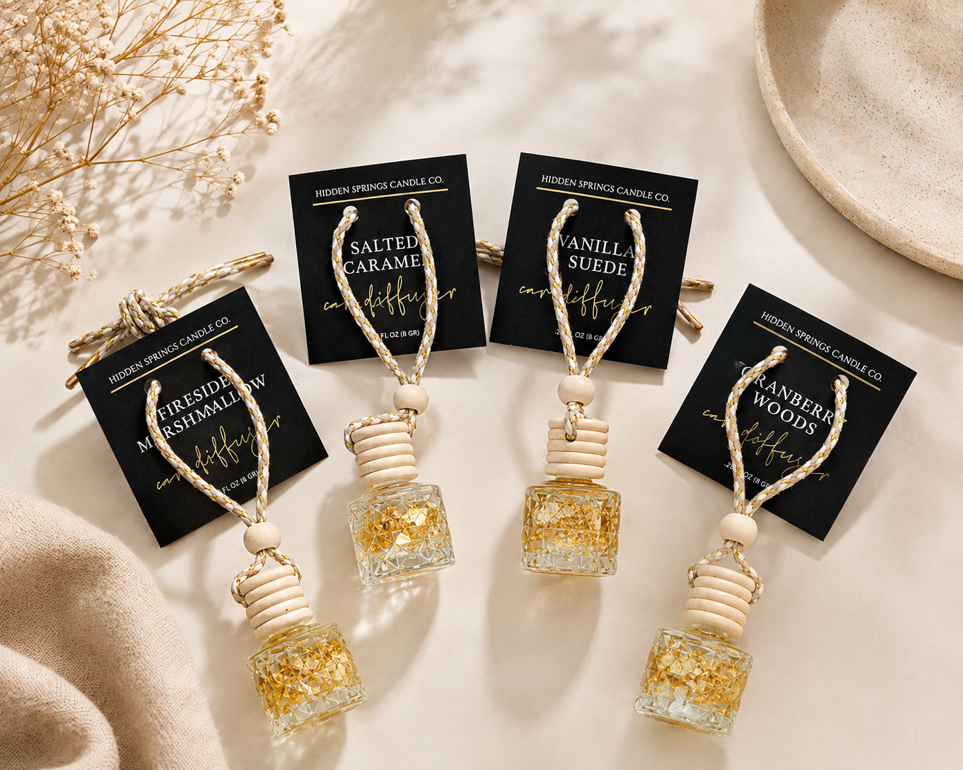 Luxury Fall Collection Hanging Car Diffuser