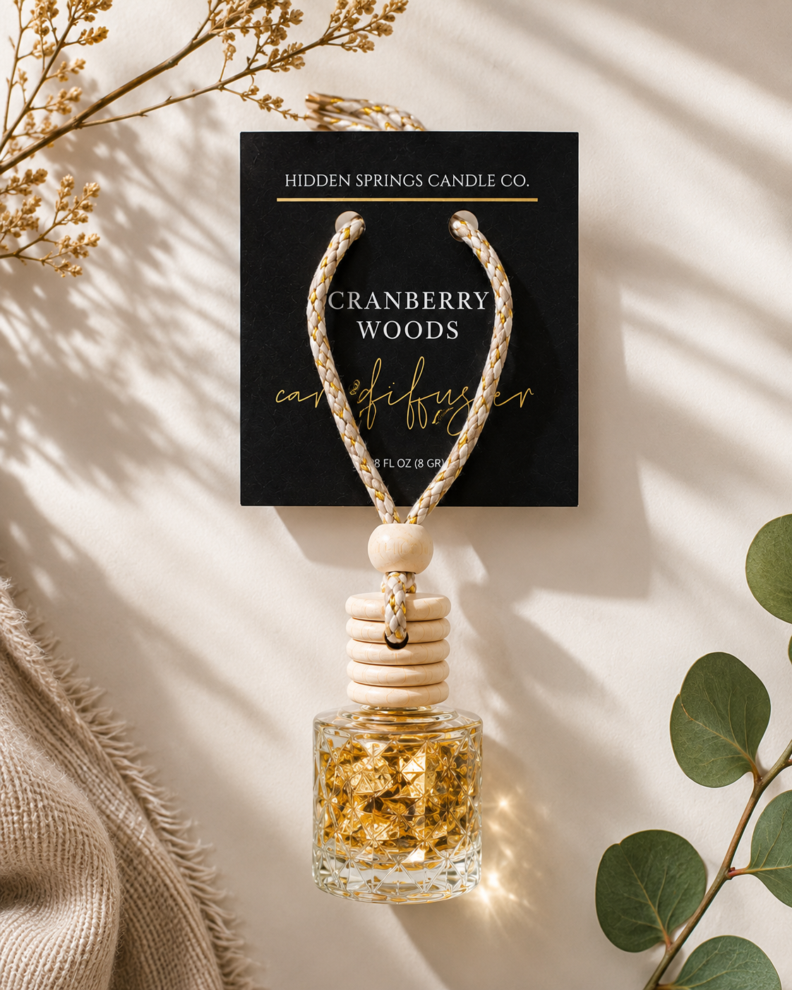 Luxury Fall Collection Hanging Car Diffuser