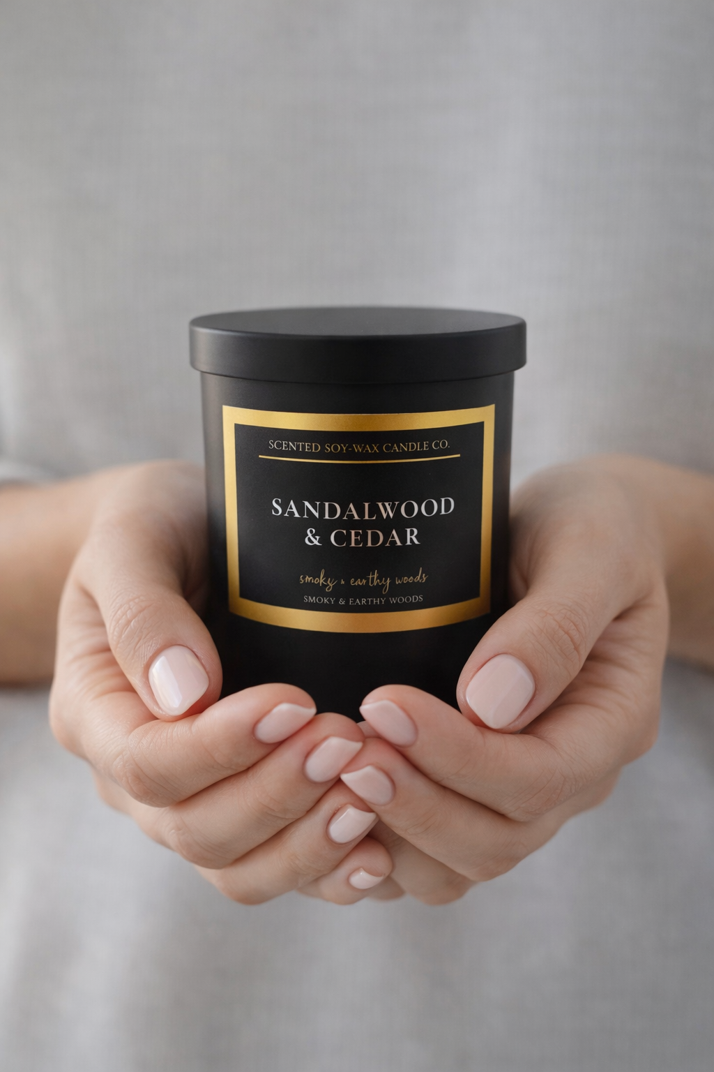 Sandalwood & Cedar Candle-Hidden Springs Candle Co