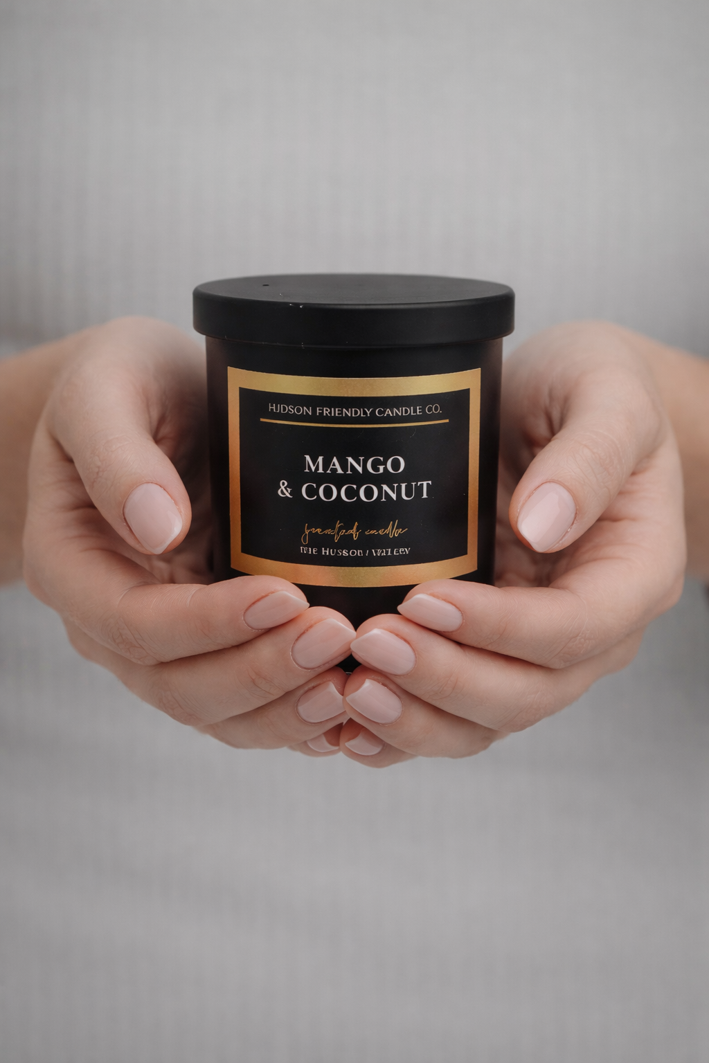 Mango & Coconut Luxury Coconut Soy Candle | Crackling Wood Wick