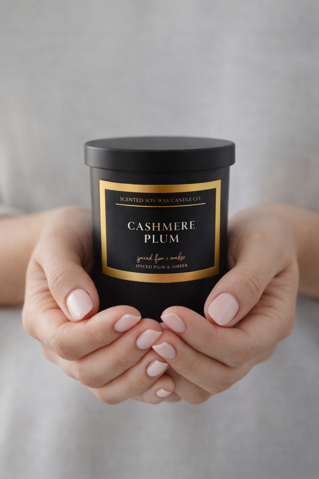 Cashmere Plum Candle-Hidden Springs Candle Co