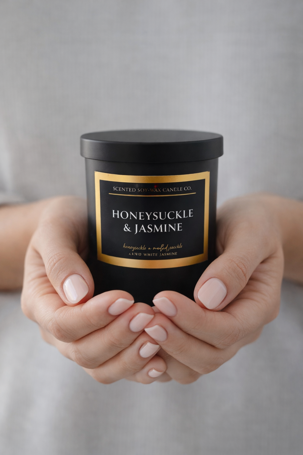 Honeysuckle & Jasmine Candle-Hidden Springs Candle Co