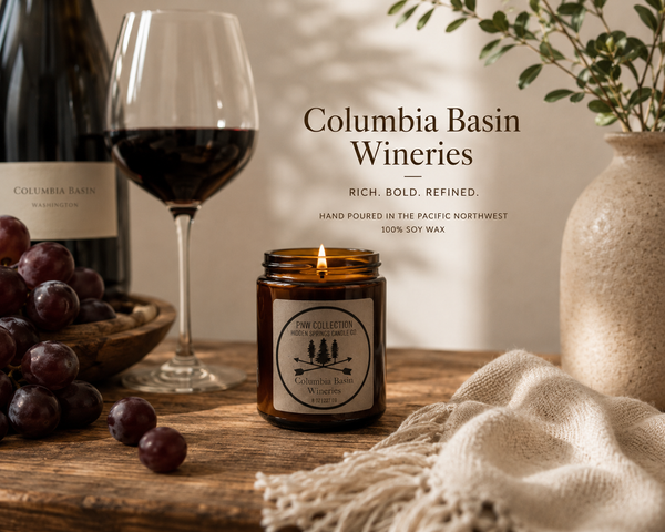 Columbia Basin Wineries Candle
