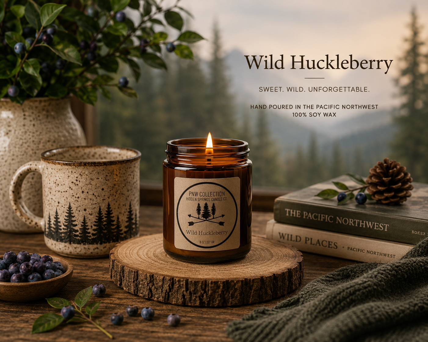 Wild Huckleberry Candle