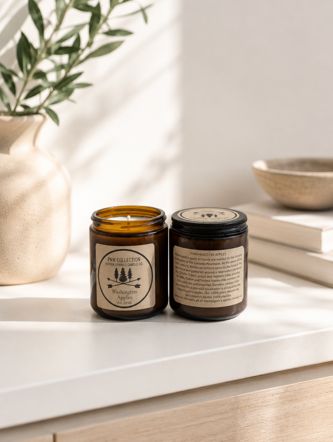 Washington Apples Candle