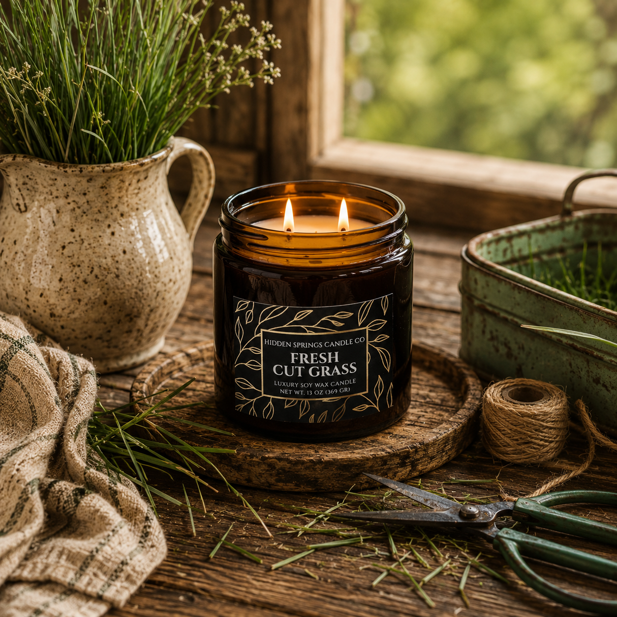 Fresh Cut Grass Candle