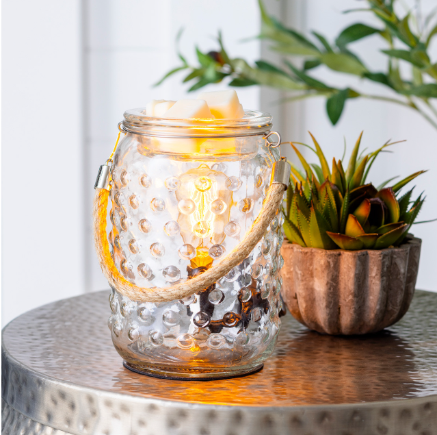 Hobnail & Rope Vintage Bulb Illumination Fragrance Warmer