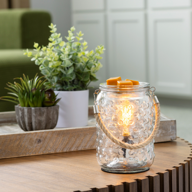 Hobnail & Rope Vintage Bulb Illumination Fragrance Warmer