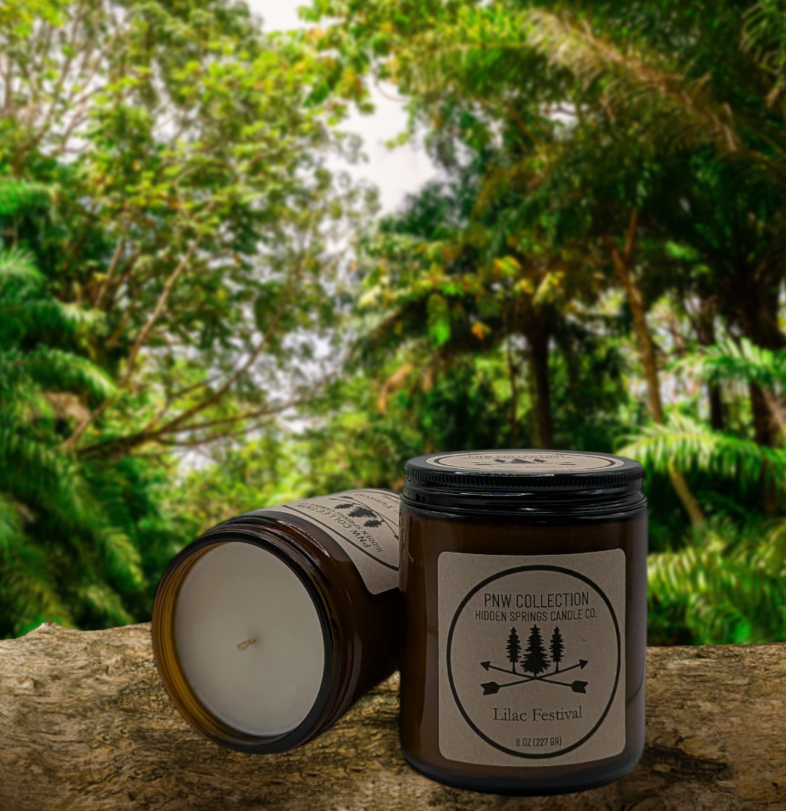 Lilac Festival Candle-Hidden Springs Candle Co