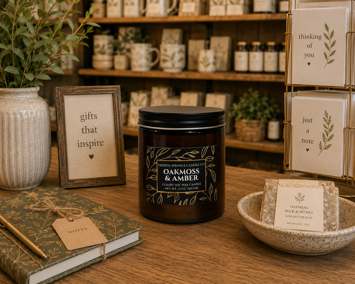 Oakmoss & Amber Candle