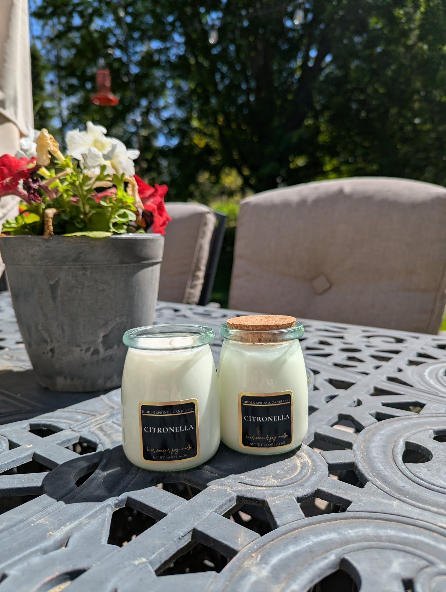 Citronella Outdoor Bug Repellent Candle