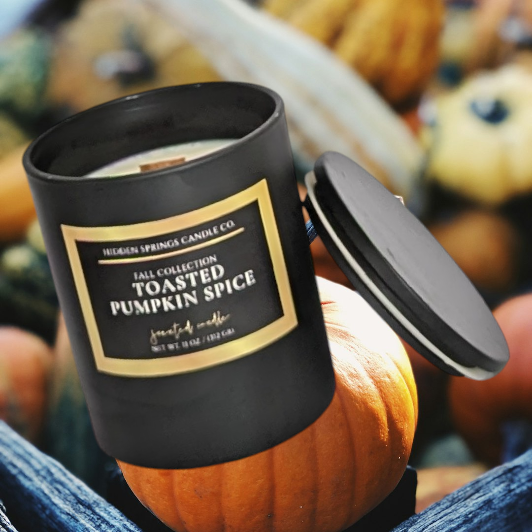 Fall Harvest Toasted Pumpkin Spice Luxury Coconut Soy Candle