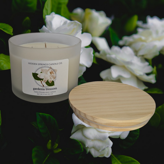 Gardenia Blossom 3-Wick Soy Candle