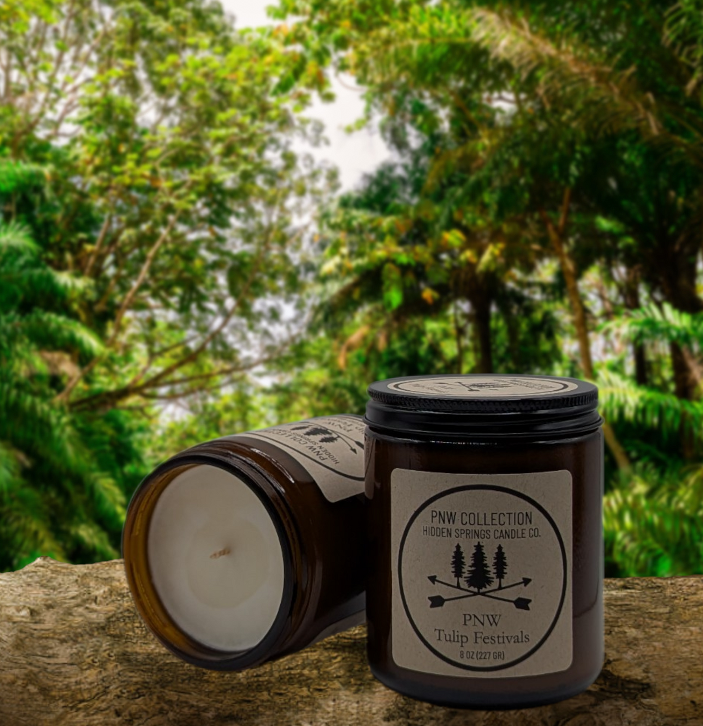 PNW Tulip Festivals Candle-Hidden Springs Candle Co