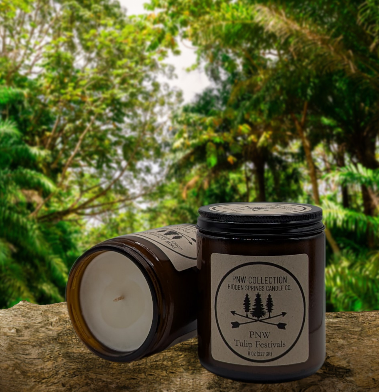 PNW Tulip Festivals Candle-Hidden Springs Candle Co