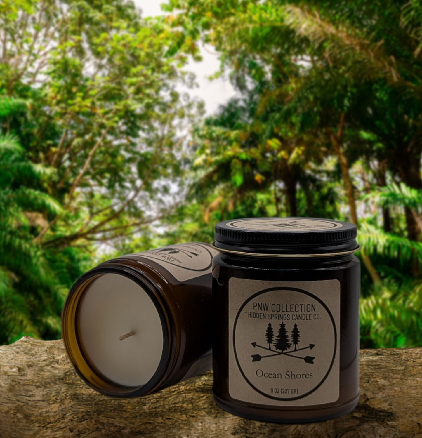 Ocean Shores Candle-Hidden Springs Candle Co