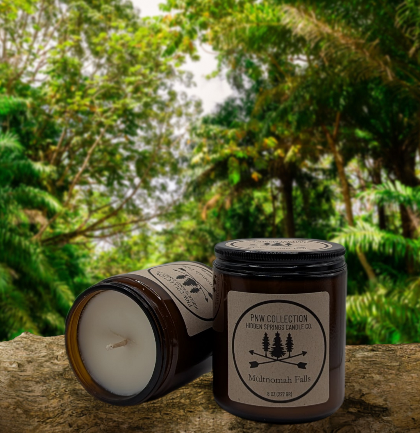 Multnomah Falls Candle-Hidden Springs Candle Co
