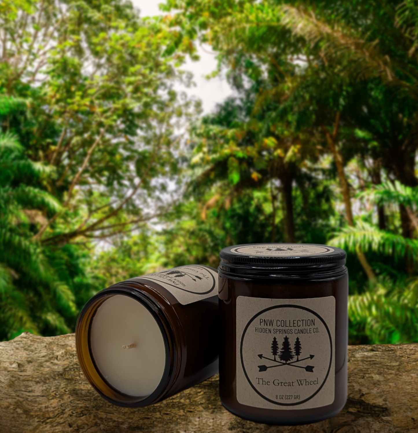 The Great Wheel Candle-Hidden Springs Candle Co