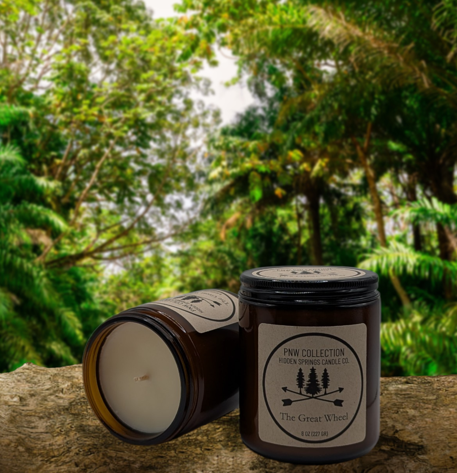 The Great Wheel Candle-Hidden Springs Candle Co