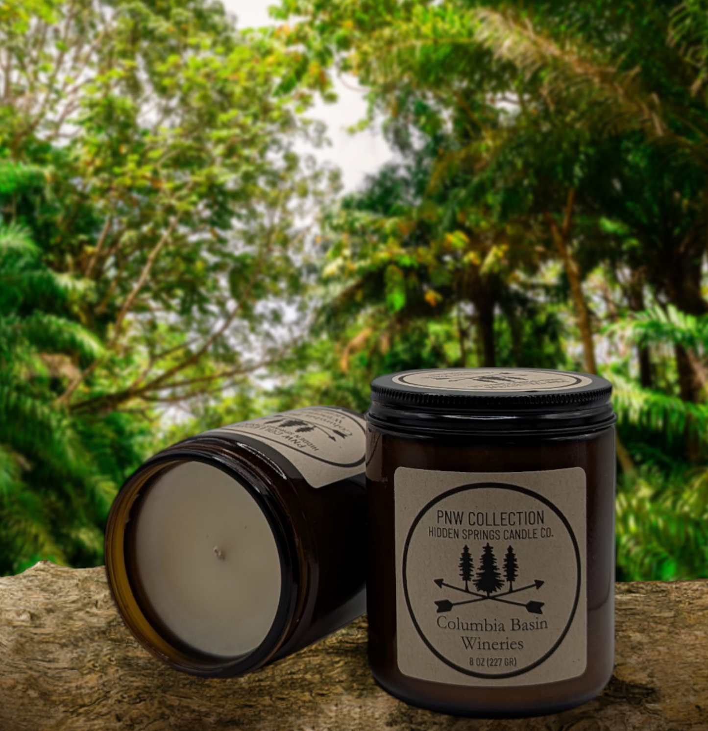 Columbia Basin Wineries Candle-Hidden Springs Candle Co