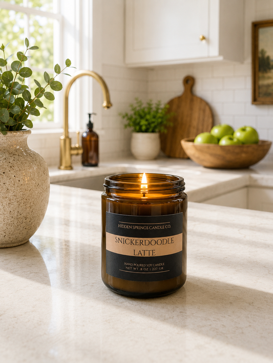 Snickerdoodle Latte Candle