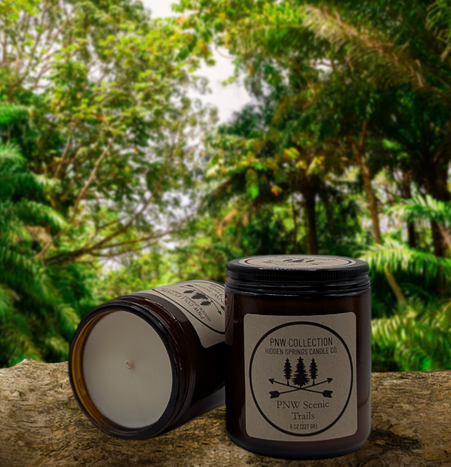 PNW Scenic Trails Candle-Hidden Springs Candle Co