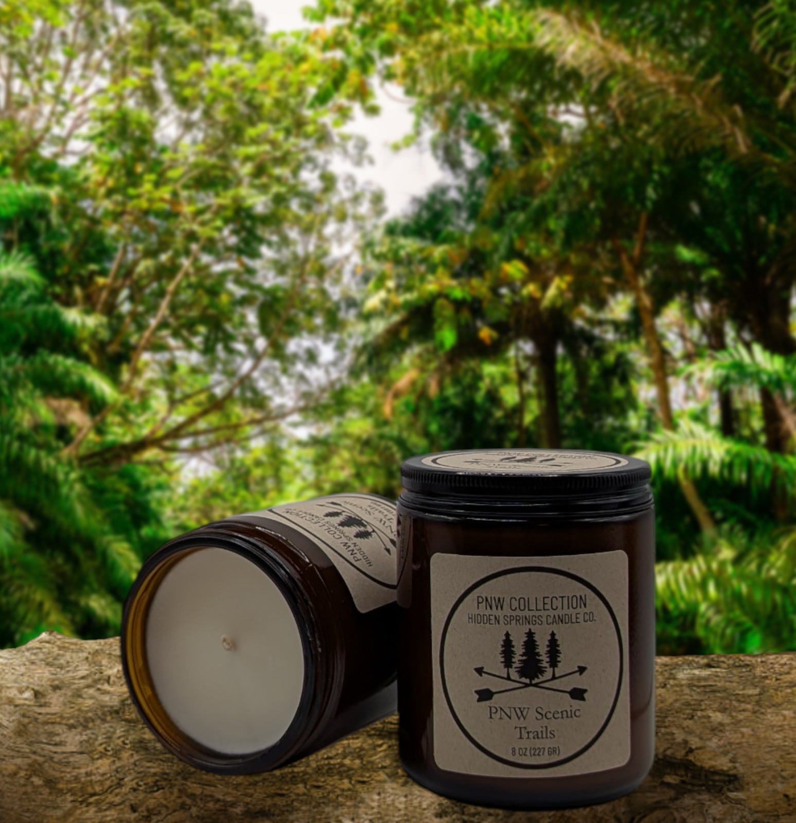 PNW Scenic Trails Candle-Hidden Springs Candle Co