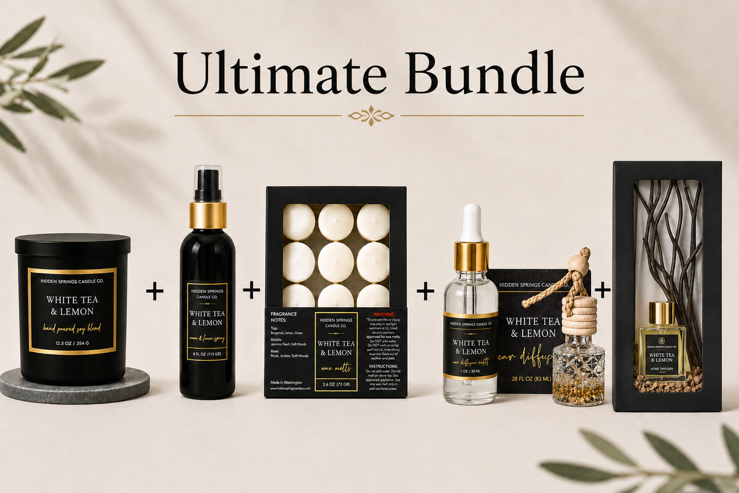 Create-Your-Own Luxury Home Fragrance Bundle