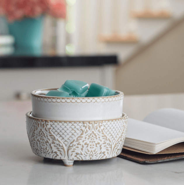 Vintage White 2-In-1 Classic Fragrance Warmer