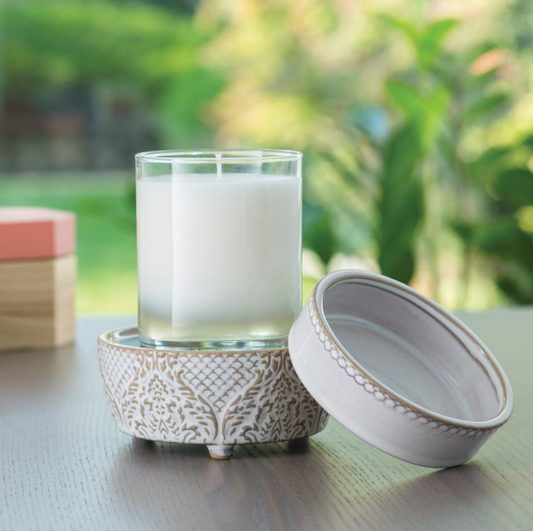 Vintage White 2-In-1 Classic Fragrance Warmer