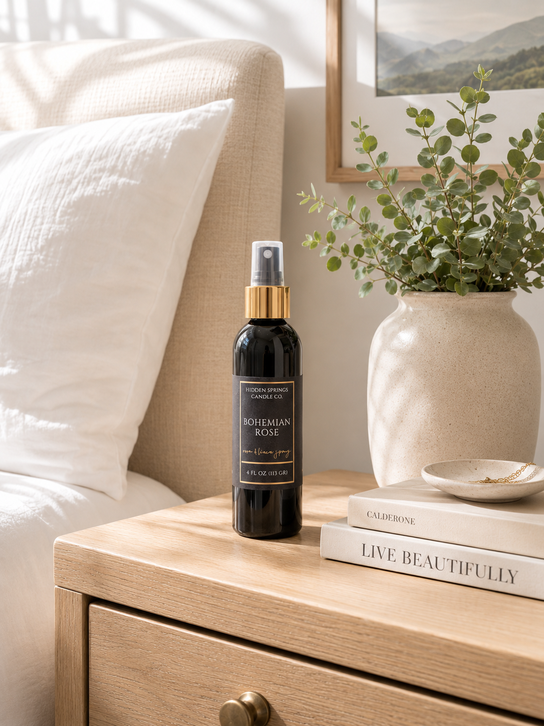 Bohemian Rose Fine Mist Room & Linen Spray