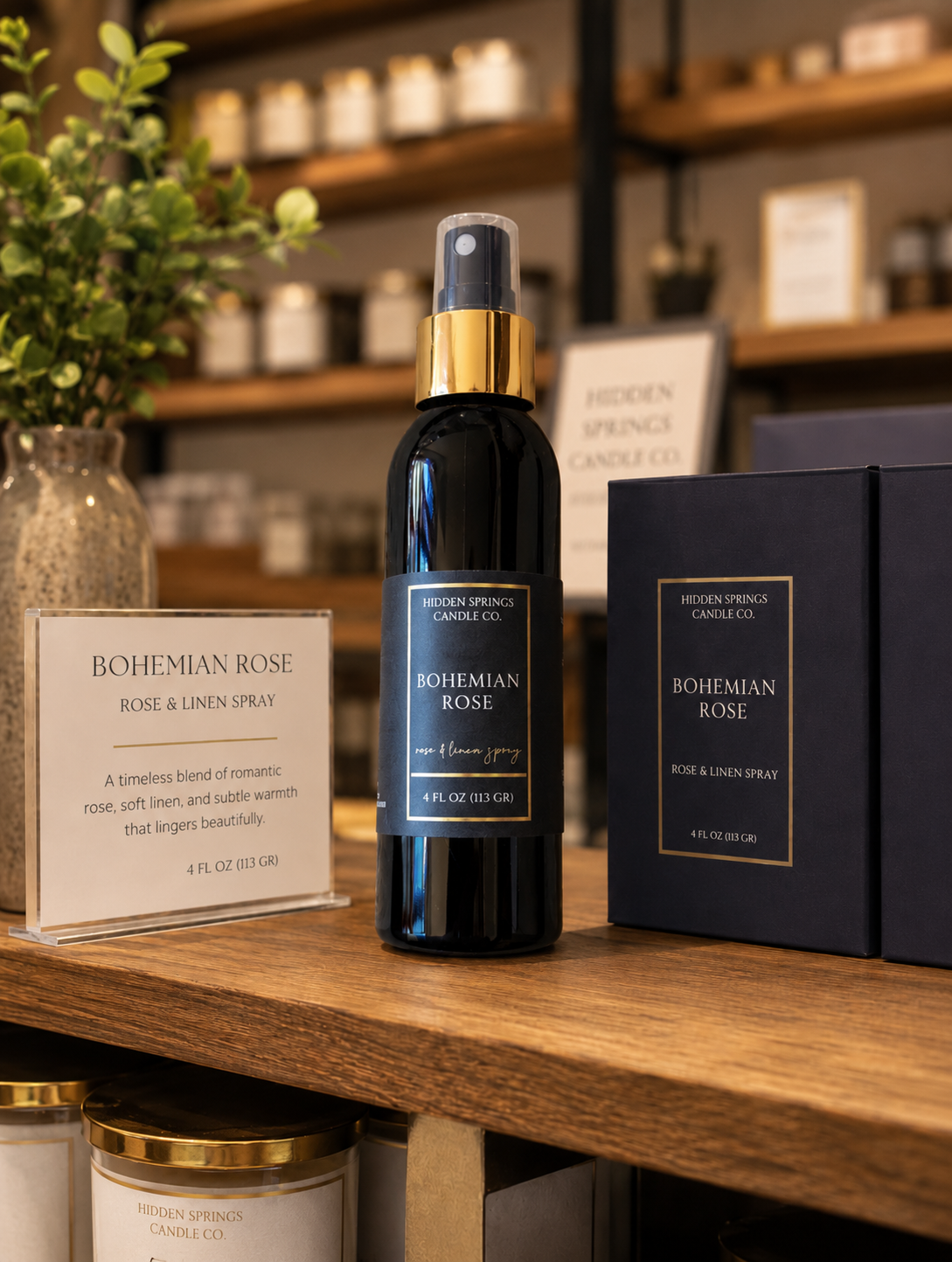 Bohemian Rose Fine Mist Room & Linen Spray