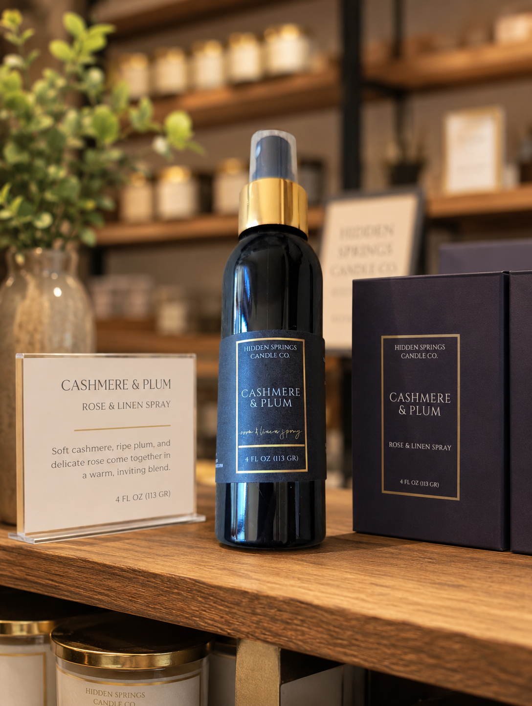 Cashmere Plum Fine Mist Room & Linen Spray