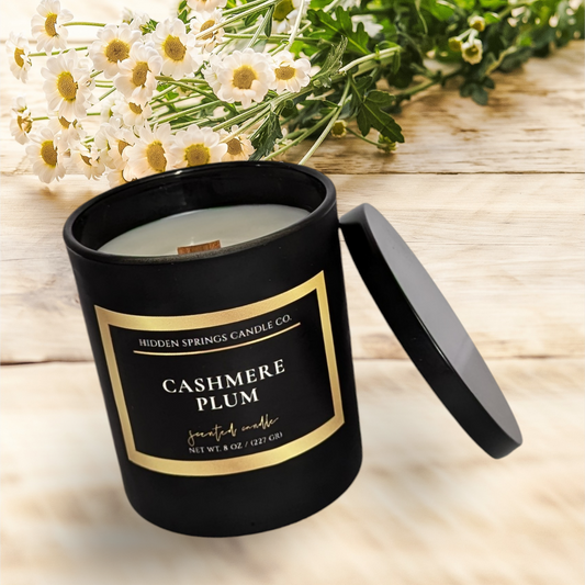 Cashmere Plum Luxury Coconut Soy Candle