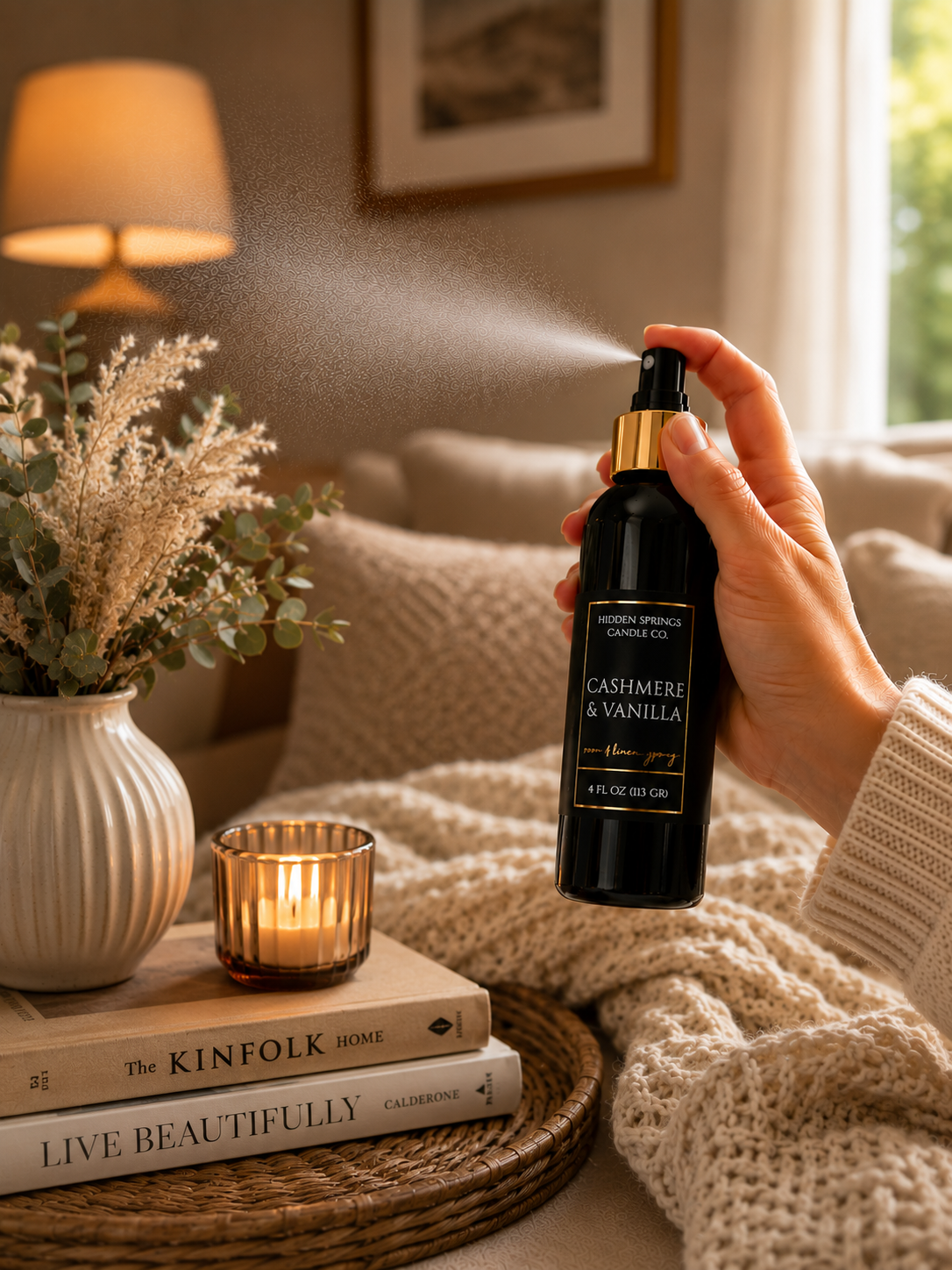 Cashmere & Vanilla | Room & Linen Spray