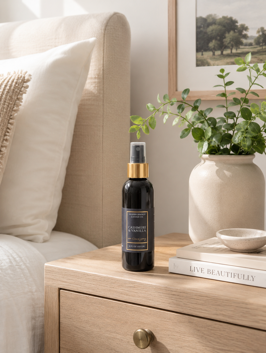 Cashmere & Vanilla Fine Mist Room & Linen Spray