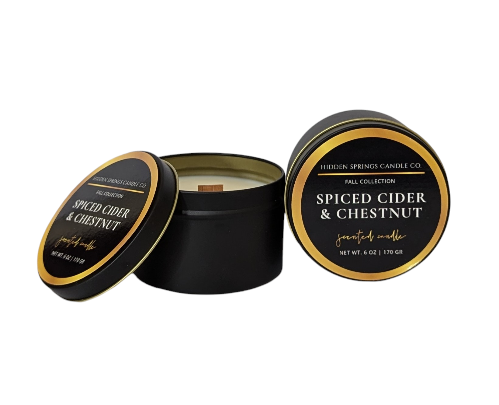 Spiced Cider & Chestnut-Hidden Springs Candle Co
