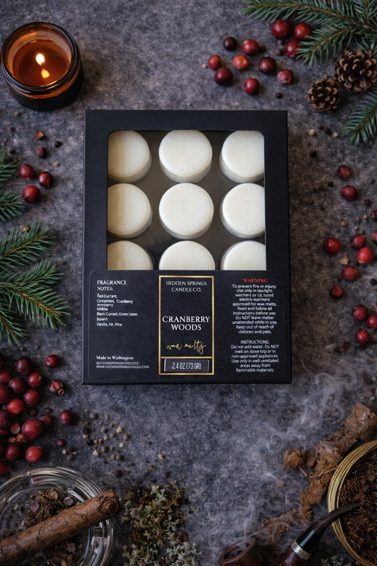 Cranberry Woods Wax Melts-Hidden Springs Candle Co