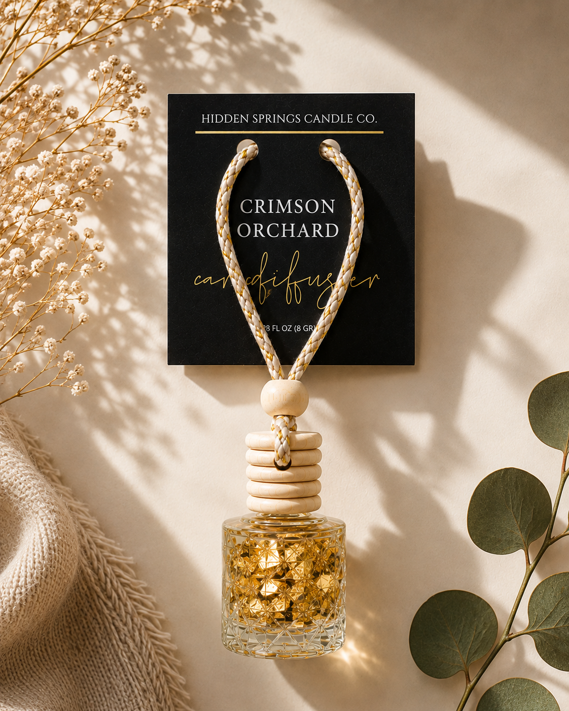 Luxury Fall Collection Hanging Car Diffuser