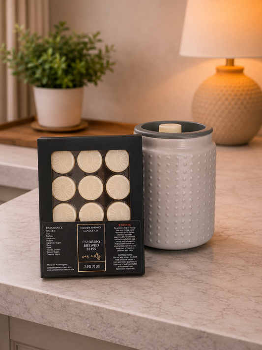 Espresso Brewed Bliss Luxury Wax Melts | Hand-Poured Coconut Soy Wax Melts
