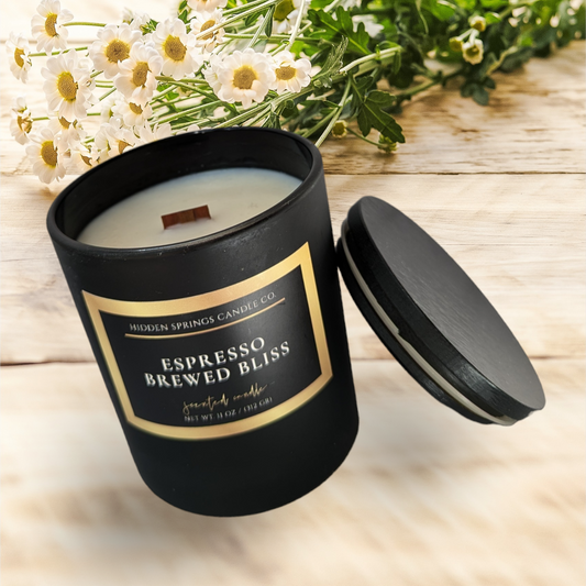 Espresso Brewed Bliss Luxury Coconut Soy Candle