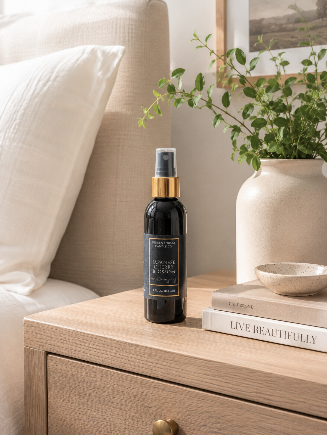 Japanese Cherry Blossom Fine Mist Room & Linen Spray